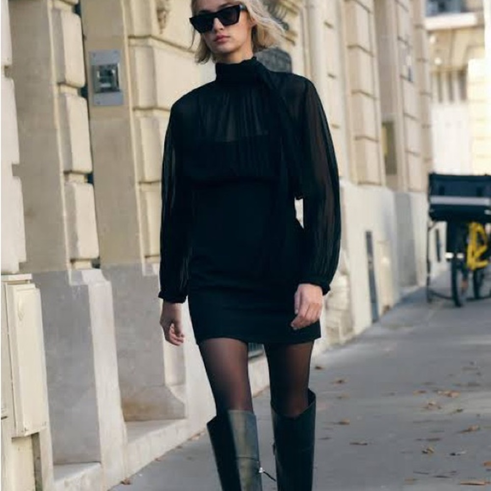 Zara Black Mini Dress